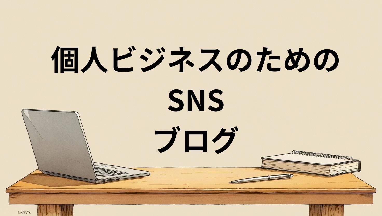 個人ビジネスのためのSNS、ブログ