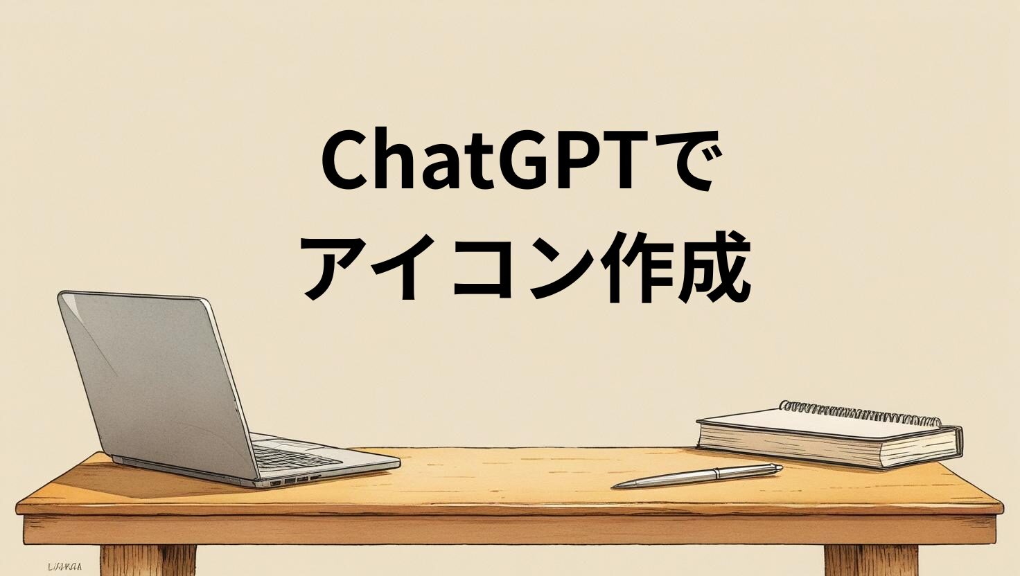 ChatGPTでアイコン作成