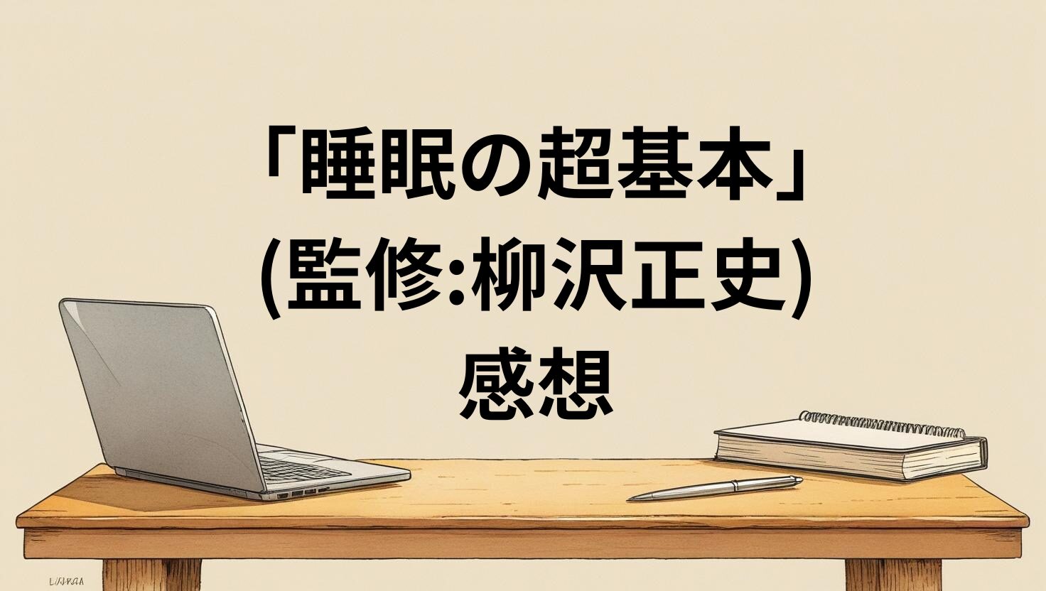 睡眠の超基本 監修 柳沢正史 感想